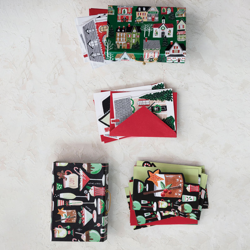 Recycled Paper Christmas Cards 